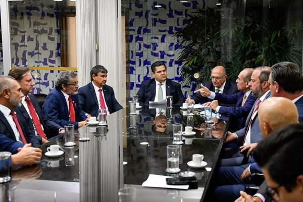 Alcolumbre e Alckmin PEC da Transição