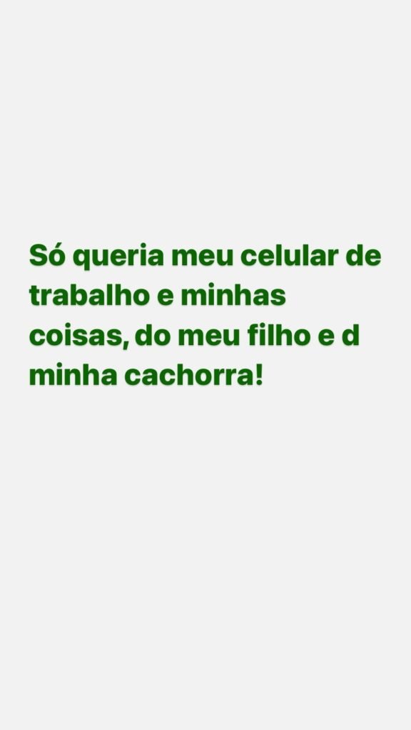 Mulher de MC Dricka diz que saiu de casa e abre BO por violência doméstica