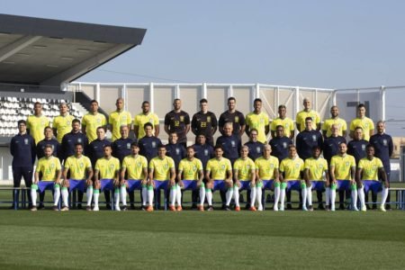 Foto oficial da Seleção Brasileira