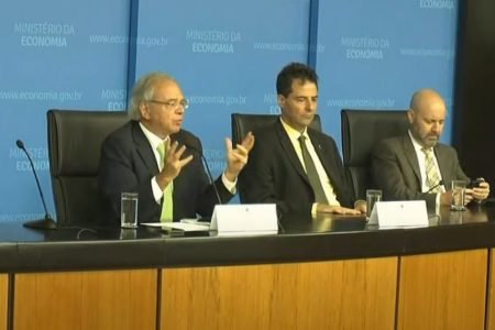 imagem colorida do ministro da Economia, Paulo Guedes - Metrópoles