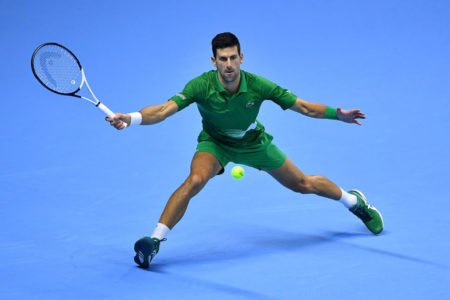 Novak Djokovic no ATP Finals - MEtrópoles