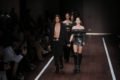 Jade Picon e Fernando Casablancas na passarela da Ellus, no São Paulo Fashion Week N54 - Metrópoles