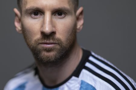 Retrato de Lionel Messi para a Copa do Mundo do Catar - Metrópoles