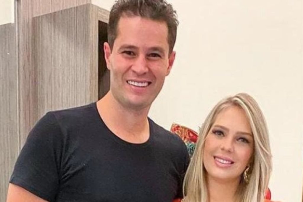 Foto colorida de Pedro Leonardo e Thaís Gebelen - Metrópoles