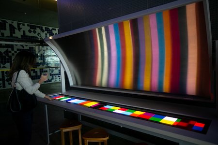 Imagem colorida mostra o museu interativo Sesi Lab - Metrópoles