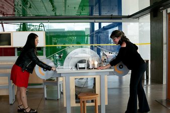 Imagem colorida mostra o museu interativo Sesi Lab - Metrópoles