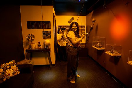 Imagem colorida mostra o museu interativo Sesi Lab - Metrópoles
