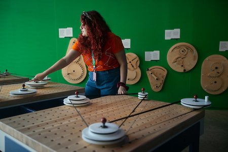 Imagem colorida mostra o museu interativo Sesi Lab - Metrópoles