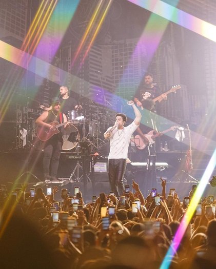 Luan Santana se apresenta no Rio de Janeiro (Reprodução: Instagram)