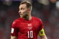 Eriksen esteve em campo no empate em 0 x 0 entre Dinamarca e Tunísia