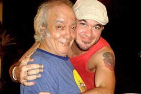 Erasmo Carlos e o filho Alexandre Esteves - Metrópoles