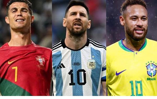 Neymar cristiano ronaldo sales messi