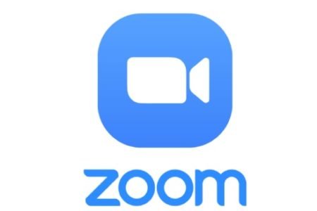Imagem colorida do logo da Zoom