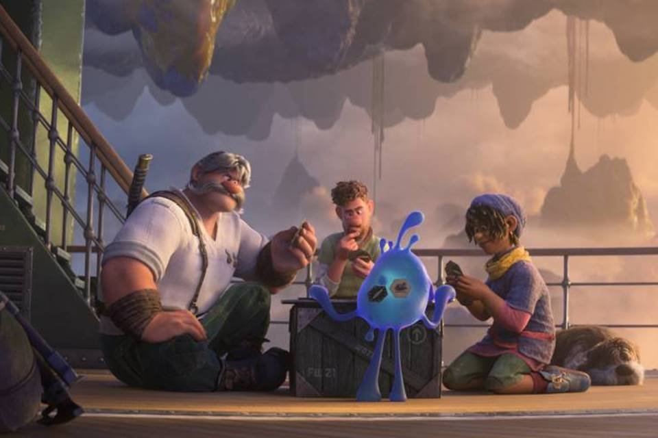 Cena da animação Mundo Estranho da Disney