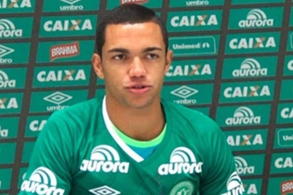 Jogador Tiaguinho Chapecoense vítima do acidente de avião em 2016 - Metrópoles