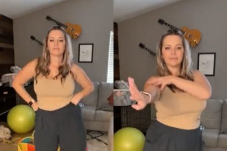 mulher dançando