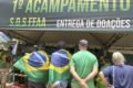 Acampamento de militantes bolsonaristas, em frente ao QG do exército, questionam o resultado das eleições 2022 e pedem apoio a FFAA 6