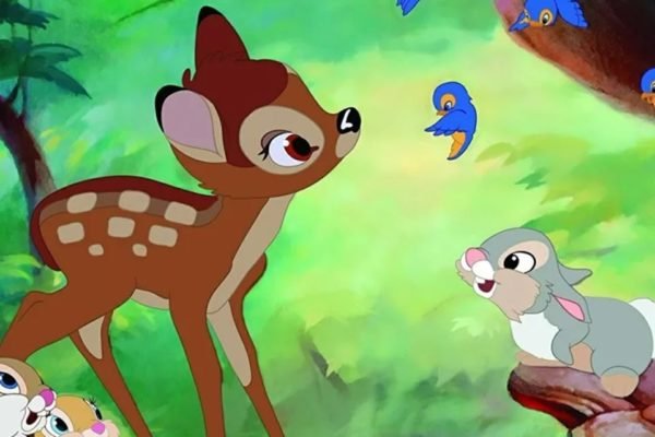 Imagem da animação Bambi, da Disney - Metrópoles