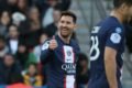 Lionel Messi comemora gol com a camisa do PSG - Metrópoles