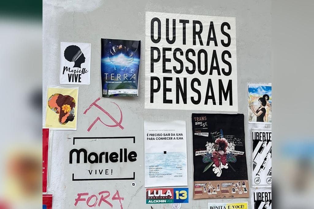 Parede do MimoBar - Metrópoles