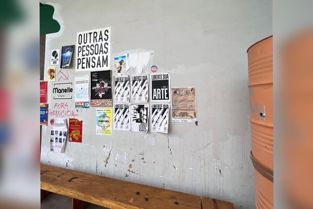 Parede do MimoBar - Metrópoles