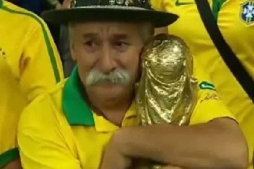 Clóvis acompanhou a Seleção Brasileira da Copa da Itália, em 1990, ao 7 a 1, em 2014