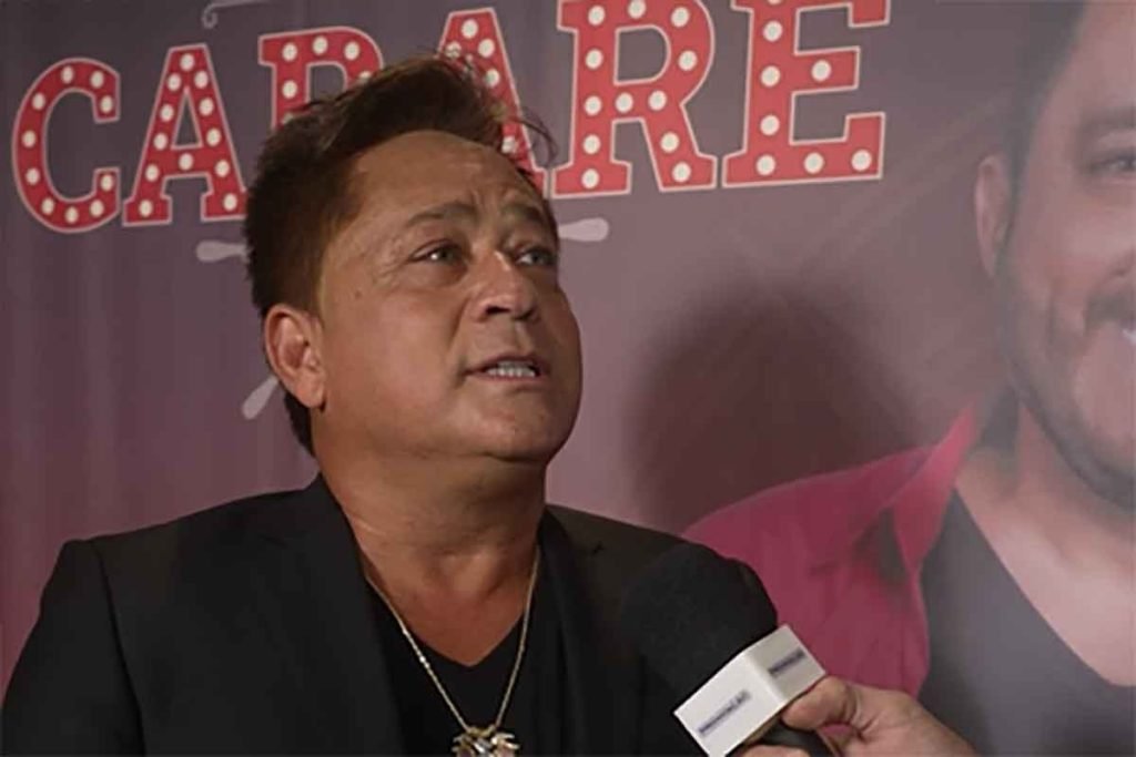 Leonardo em entrevista á coluna Leo Dias no Navio Cabaré
