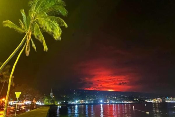 Vulcão Mauna Loa, no Havaí