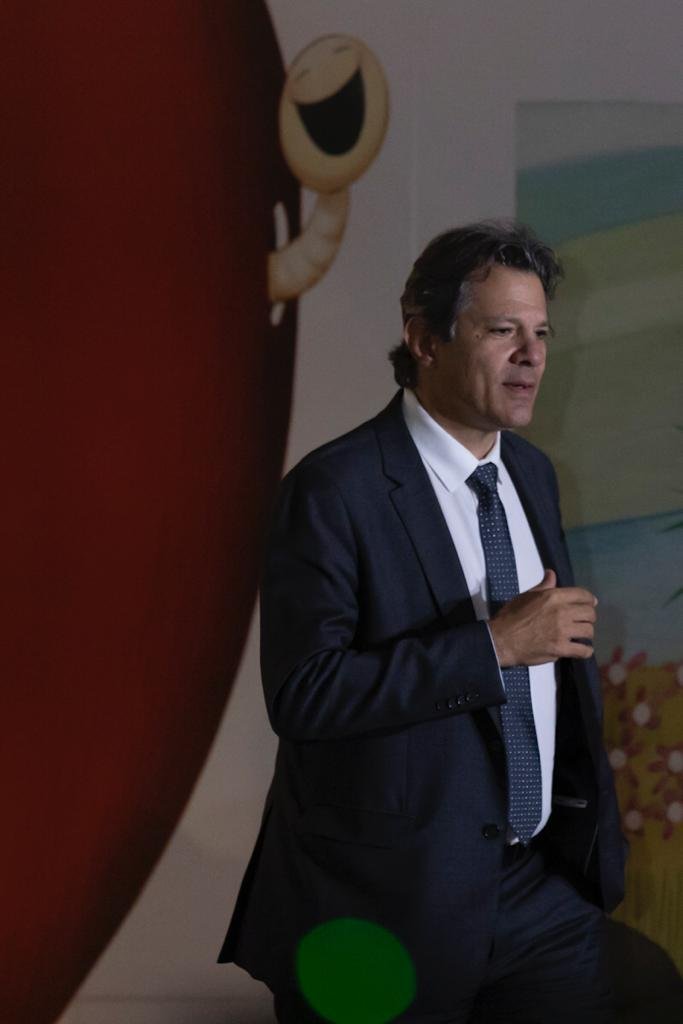 Imagem colorida mostra o ex-ministro Fernando Haddad (PT) - Metrópoles