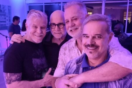 Foto colorida do aniversário de Luiz Fernando ator - Metrópoles