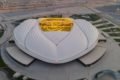 Foto colorida de estádio da Copa do Mundo-Metrópoles