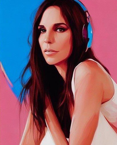 Avatar de Ivete Sangalo no Lensa