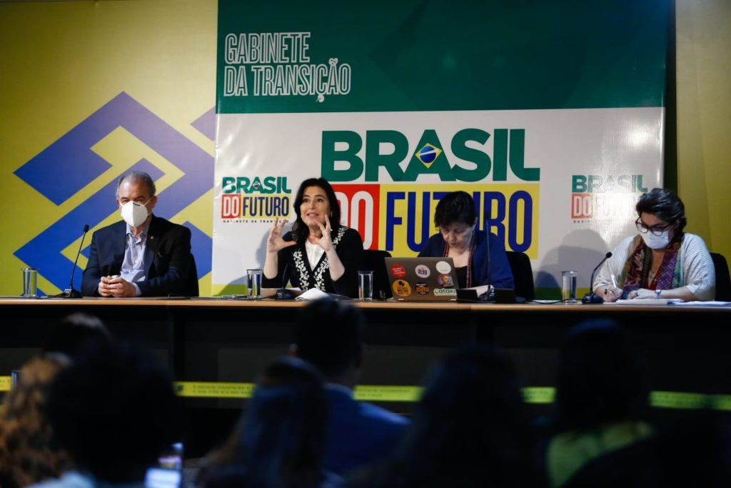 Aloizio Mercadante, Simone Tebet, Tereza Campello e Marcia Lopes participam da coletiva T de Desenvolvimento Social e Combate à Fome - metrópoles