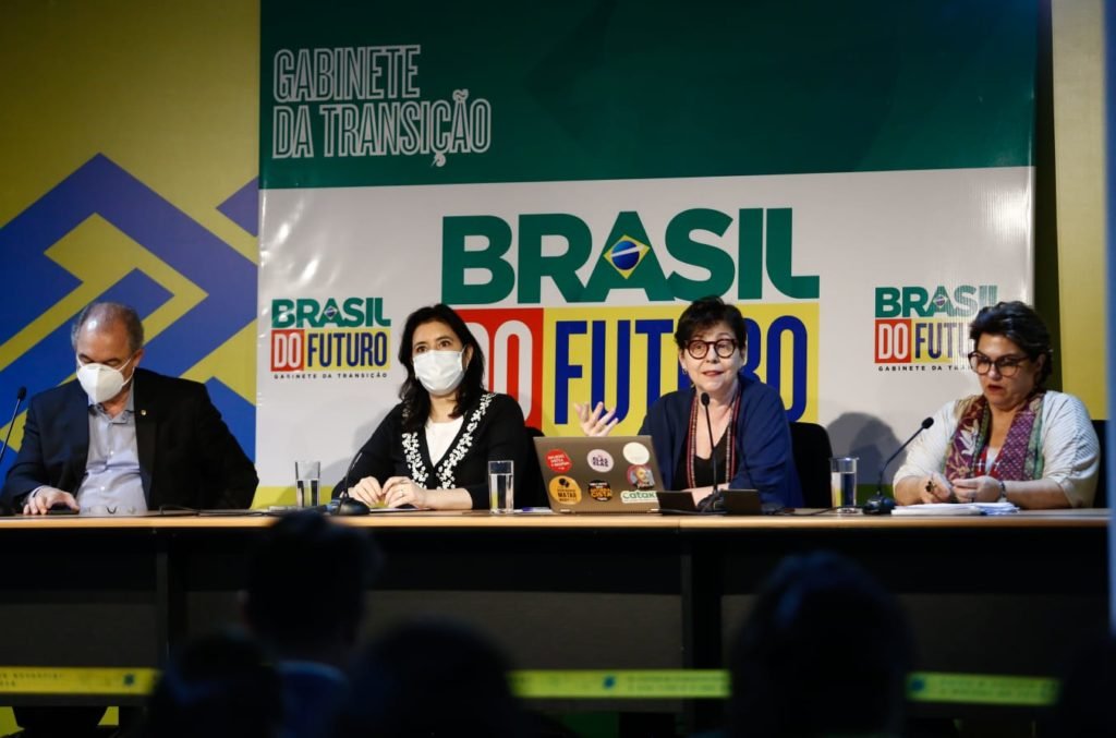 Aloizio Mercadante, Simone Tebet, Tereza Campello e Marcia Lopes participam da coletiva T de Desenvolvimento Social e Combate à Fome - metrópoles