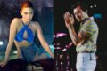 À esquerda, Kendall Jenner;  à direita, Harry Styles - Metrópoles