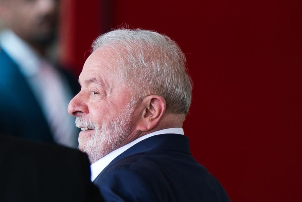 foto colorida do presidente eleito Luiz Inácio Lula da Silva (PT) em brasília