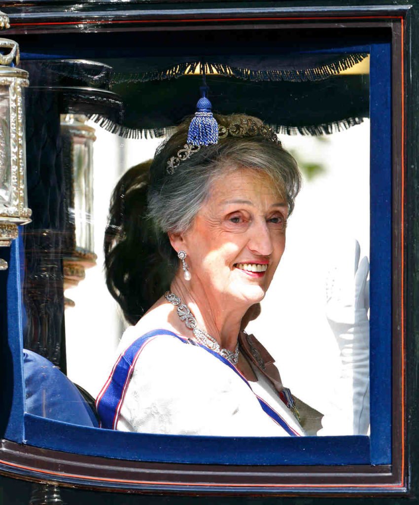 Na foto, Susan Hussey - Metrópoles