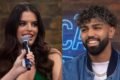 Montagem com Gabigol e bailarina do Faustão - Metrópoles