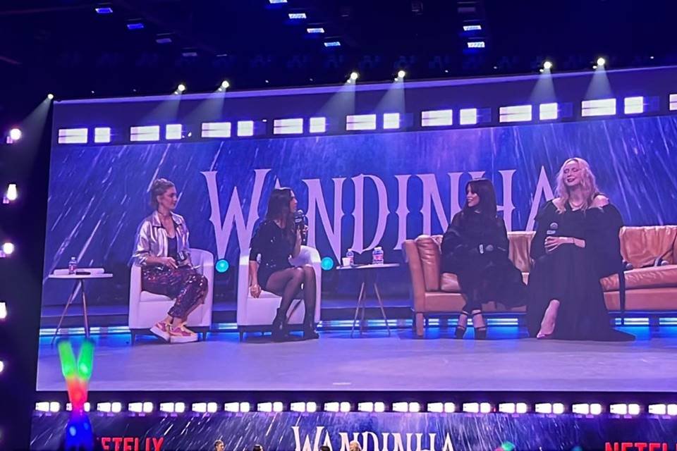 Na CCXP22, Jenna Ortega fala sobre interpretar Wandinha: Nunca