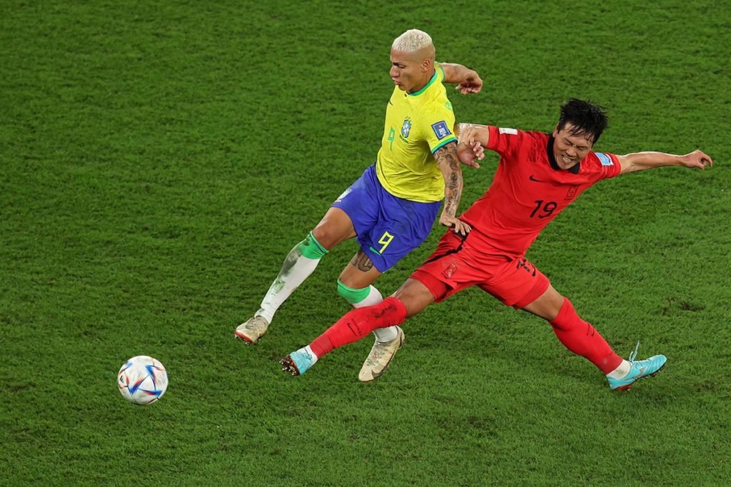 Brasil goleia a Coreia do Sul por 4 a 1 e avança às quartas de final da  Copa do Mundo