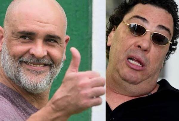 A treta do ex-goleiro Marcos com o comentarista Casagrande