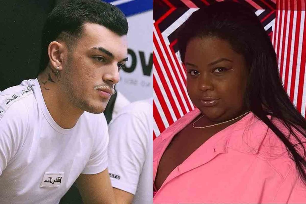 Fotos coloridas de DJ LK e MC Carol