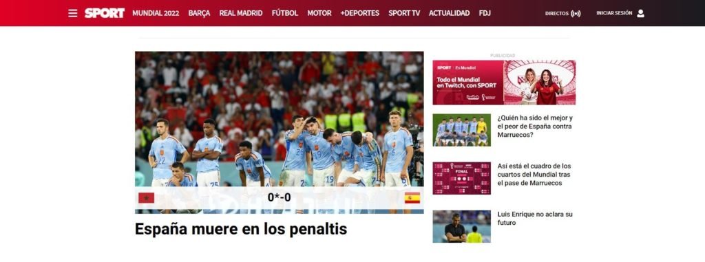 Jornal detona atuação da Espanha na derrota contra Escócia