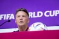 Técnico Louis van Gaal concede entrevista coletiva antes das quartas de final da Copa do Mundo - Metrópoles