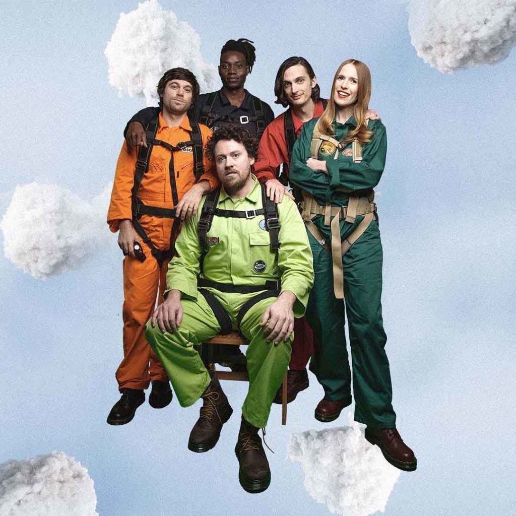 Integrantes da banda inglesa Metronomy
