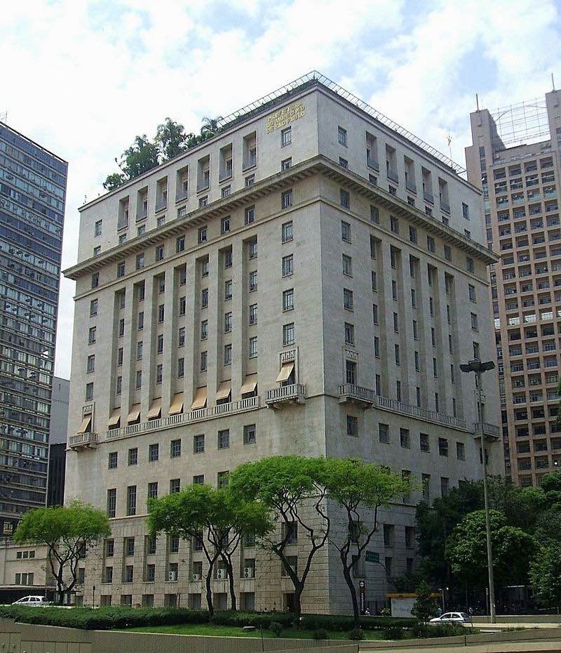 Sede da prefeitura de São Paulo, no Edifício Matarazzo