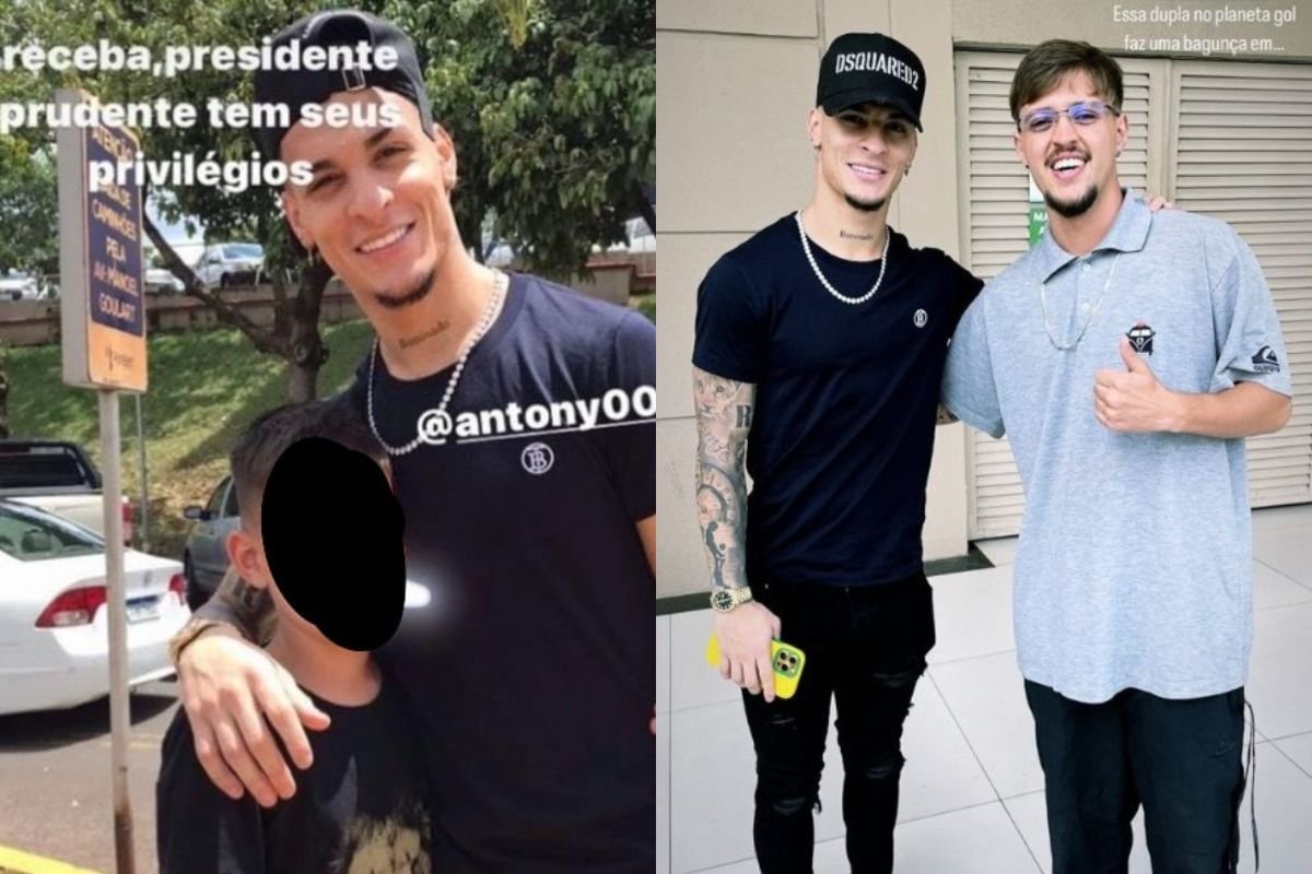 Foto: Jogador da Seleção, Antony foi acusado pela ex-namorada Gabi Cavallin  de tê-la trancado em uma quadra de futebol de salão localizada na sala de  sua mansão - Purepeople