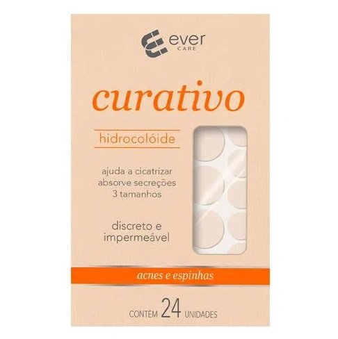 Curativo Hidrocolóide discreto e impermeável, Ever Care - Metrópoles
