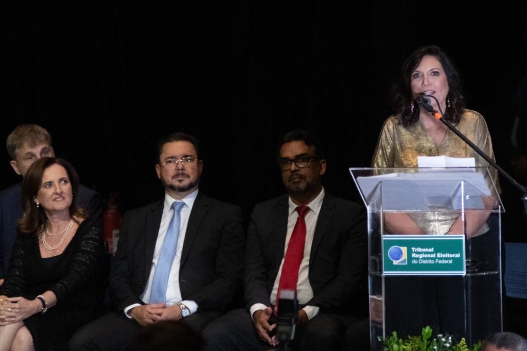 Bia Kicis em diplomação