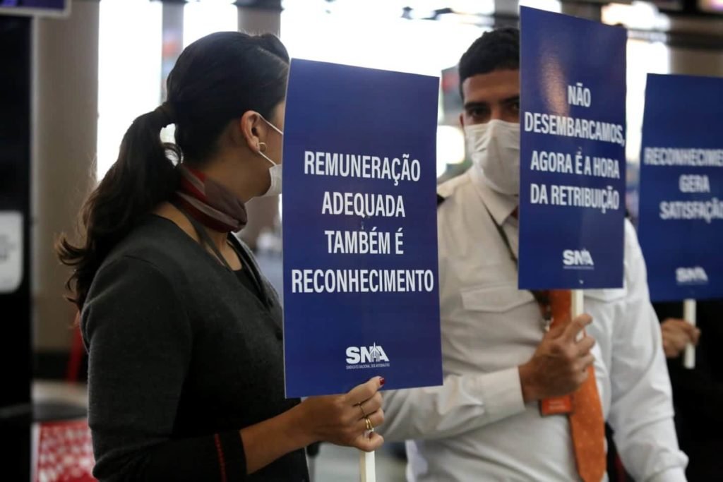 greve e paralisação no aeroporto de congonhas em 20-12-2022 - Metrópoles